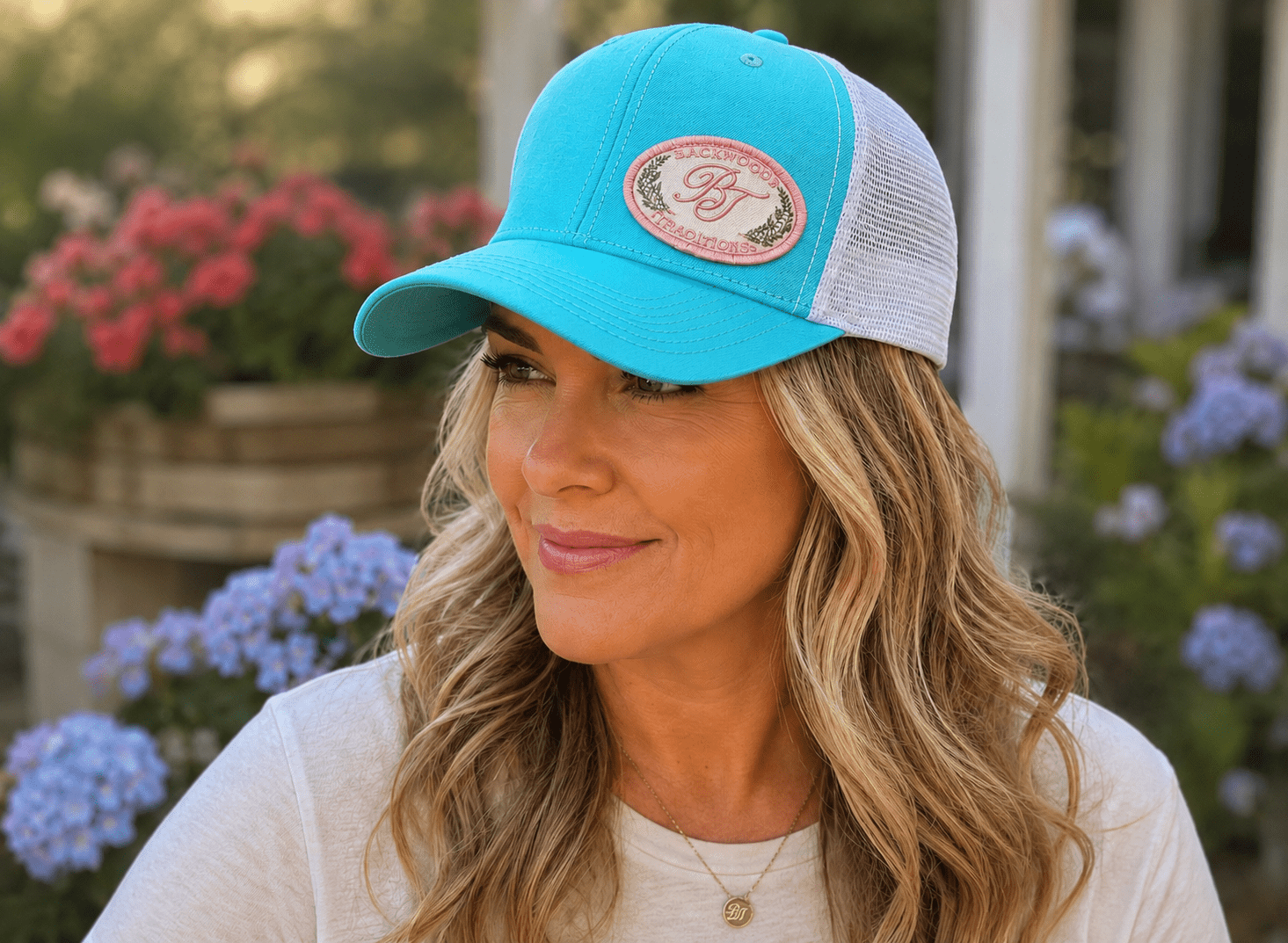 LADIES CUSTOM TRUCKER HATS - Backwoods Traditions, Co.