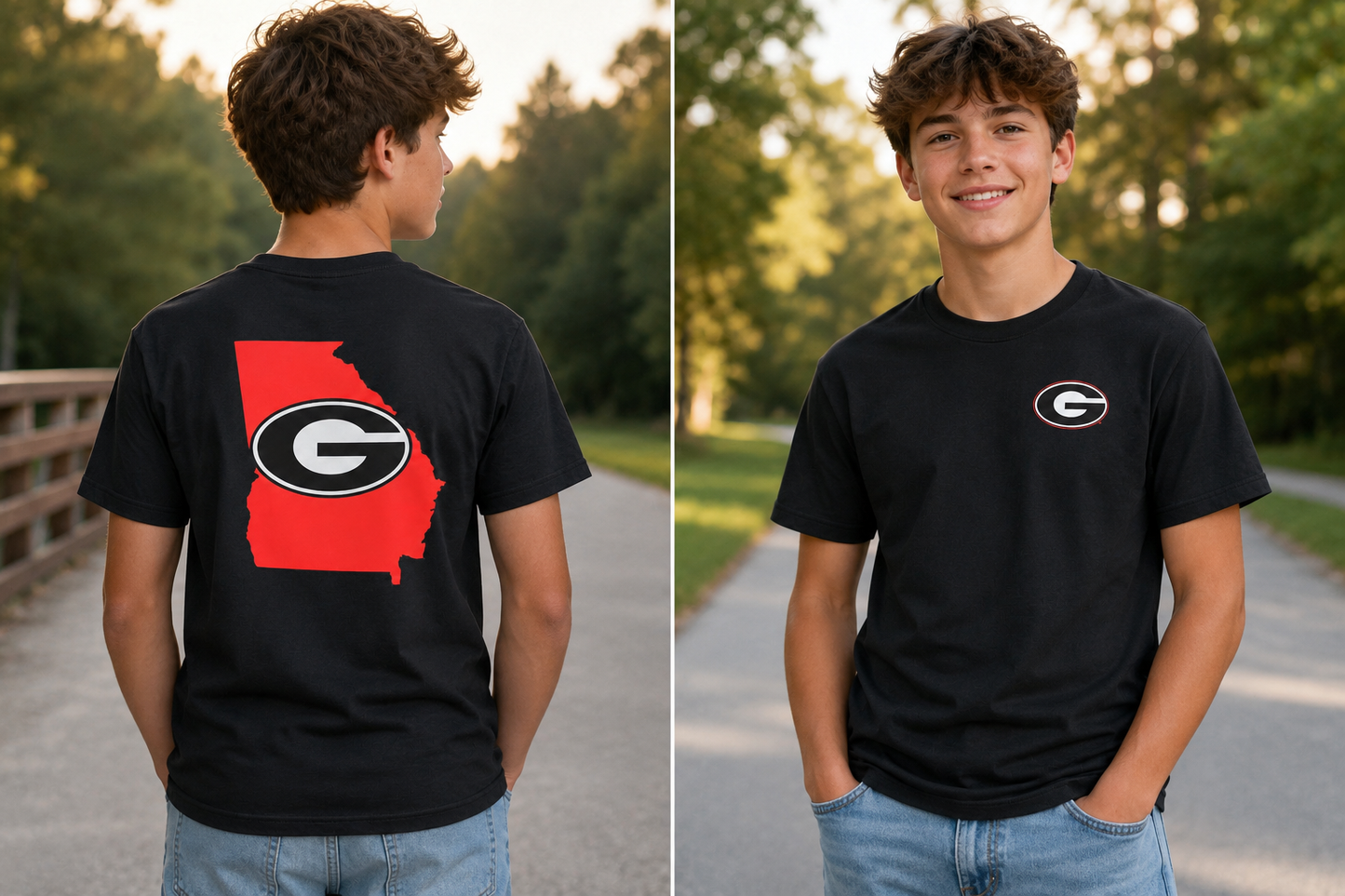TEEN/YOUTH GEORGIA COTTON T SHIRT
