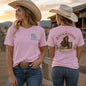 WOMEN/TEEN GIRLS BARREL RACING T SHIRT