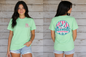 YOUTH/TEEN GIRLS COLORFUL DUCK T SHIRT