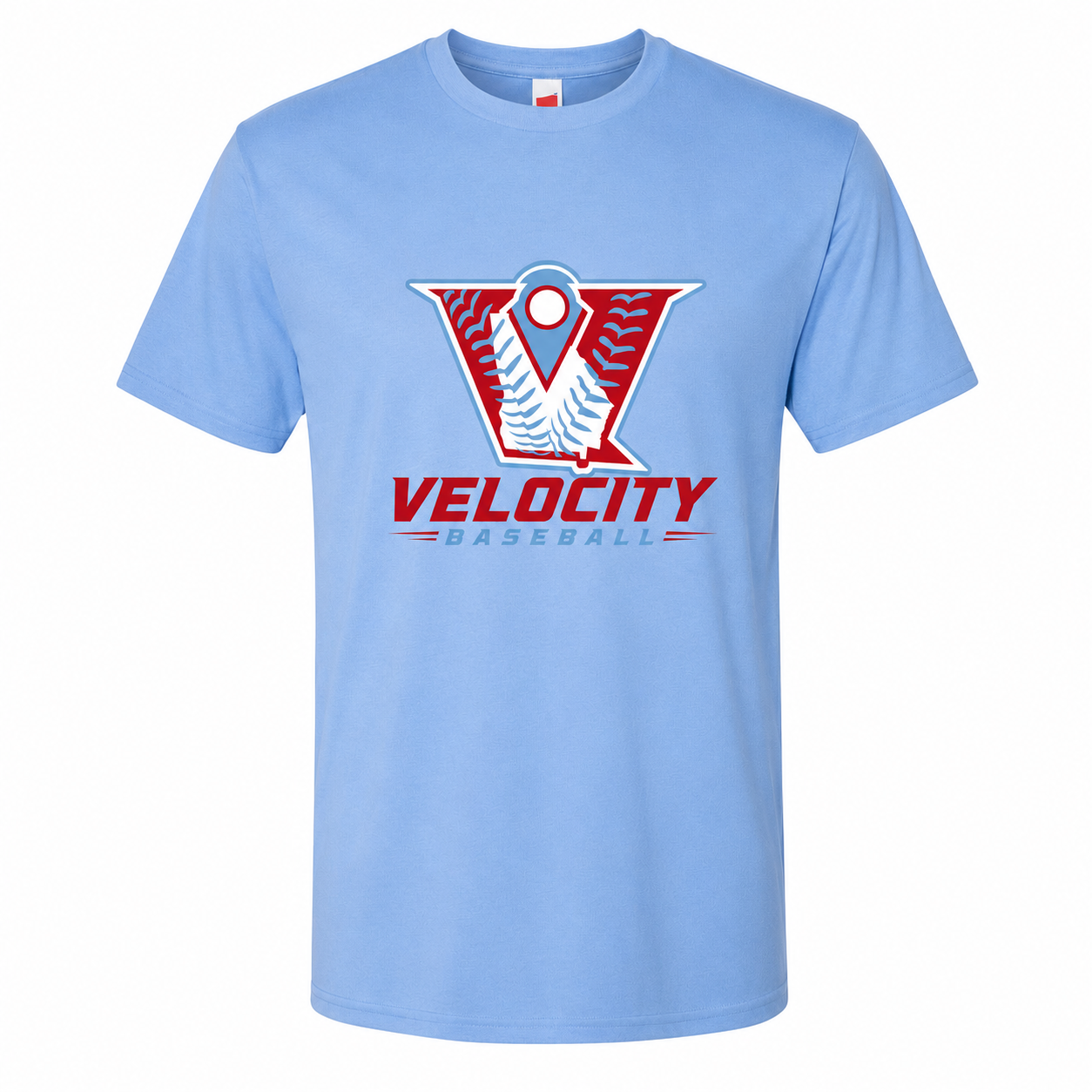 VELOCITY BASEBALL ADULT MOISTURE WICKING T SHIRT