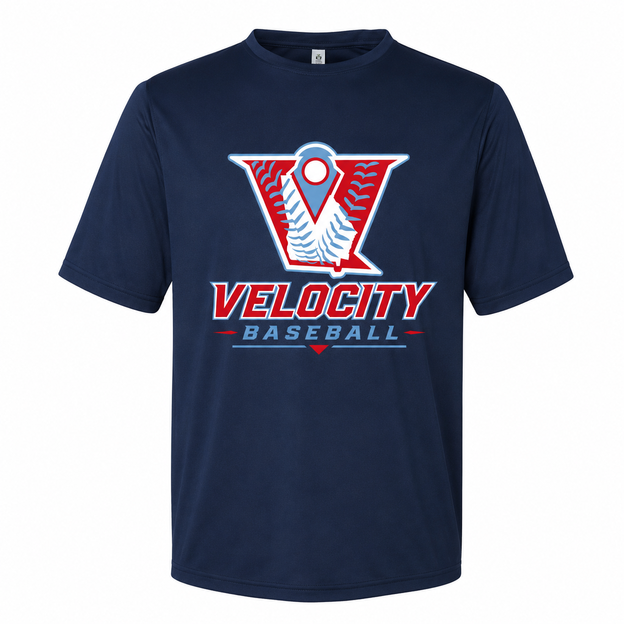 VELOCITY BASEBALL YOUTH MOISTURE WICKING T SHIRT