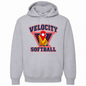 VELOCITY SOFTBALL ADULT/TEEN HOODIE