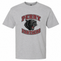 PERRY PANTHER YOUTH COTTON GRAY T SHIRT