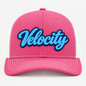 VELOCITY PINK TRUCKER HAT FOR BREAST CANCER AWARENESS MONTH
