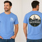 ADULT MENS DEEP SEA FISHING BOAT T SHIRT