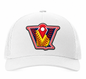 VELOCITY SOFTBALL WHITE TRUCKER HAT